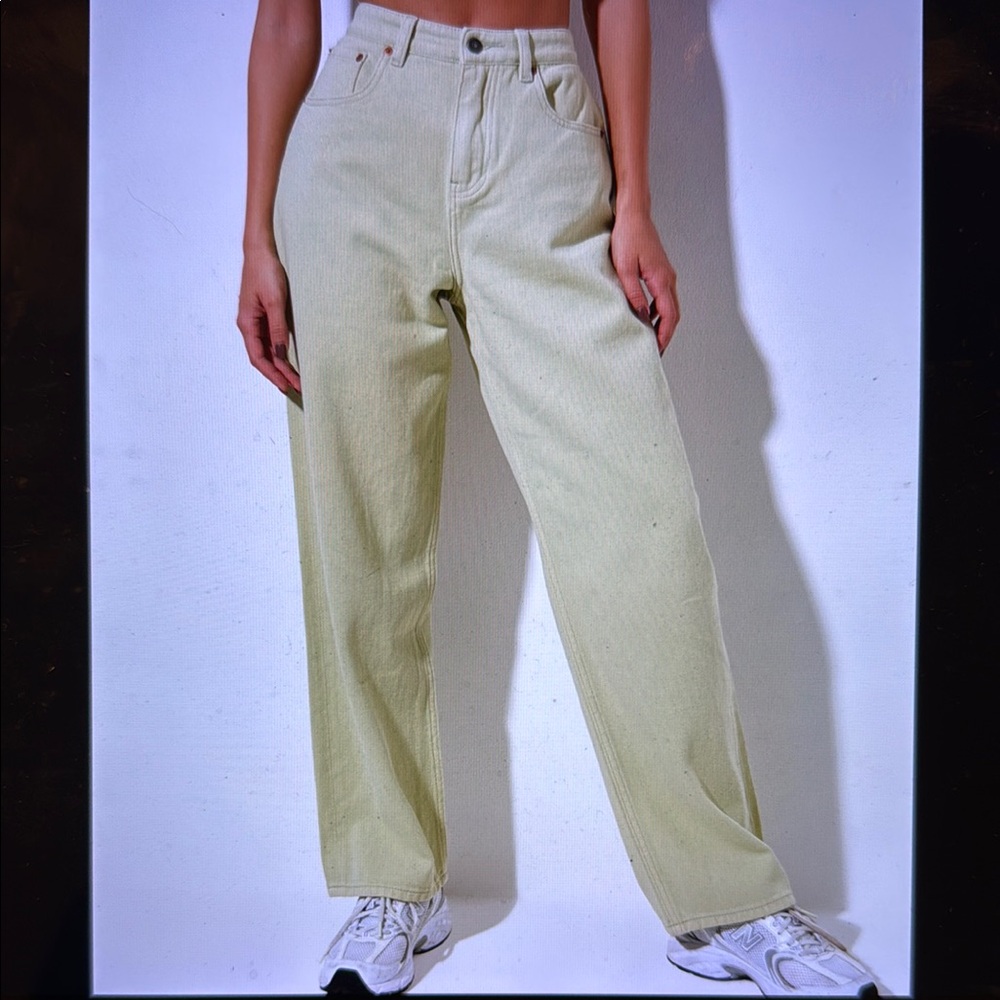 Motel Rocks Parallel Jeans in Sage